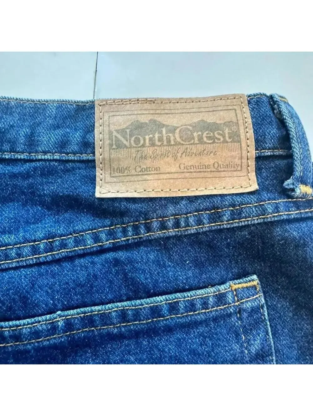 Vintage NorthCrest Relaxed blue jeans- size 34